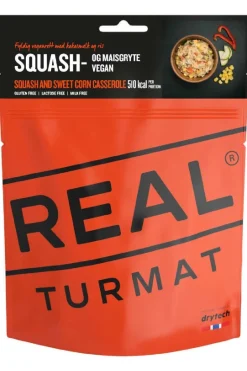 Real Turmat Maaltijd Squash and Corn Casserole (Vegan)