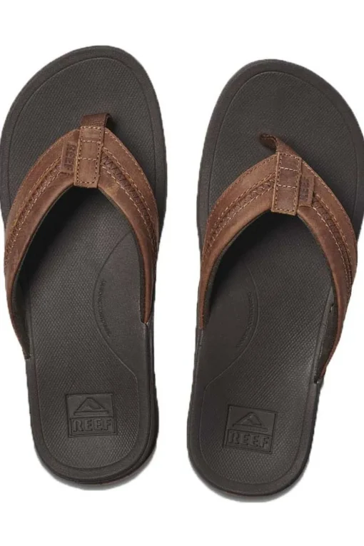 Reef Slipper Leather Ortho Bounce Coast