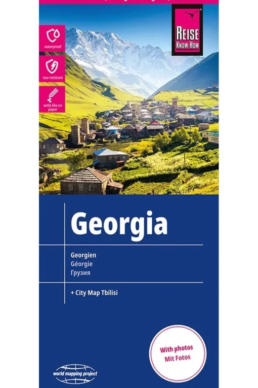 REISE KNOW-HOW Boek Georgië Rkh R/V (R) Wp Gps