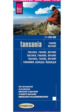 REISE KNOW-HOW Tanzania / Rwanda / Burundi rkh r/v (r) wp GPS