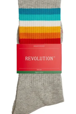 Revolution Sokken Jaquard Crew Sock