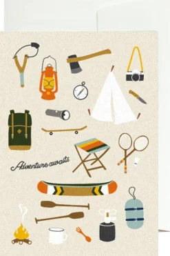 Roadtyping Wenskaart Adventure Accessories