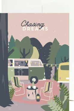 Roadtyping Wenskaart Chasing Dreams