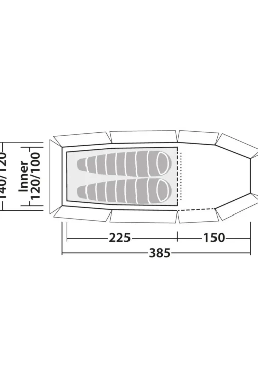Robens Verhuur - Tent Nordic Lynx 2