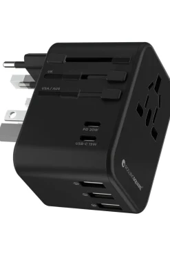 Rolling Square Wereldstekker Travel Adapter - Qc 35,5W