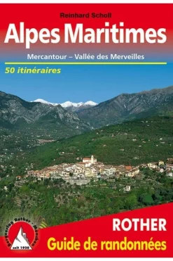 Rother Alpes Maritimes guide rando 49T Mercantour/Val. Merveilles