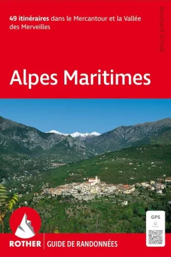Rother Boek Alpes Maritimes Guide Rando 49T Mercantour/Val. Merveilles