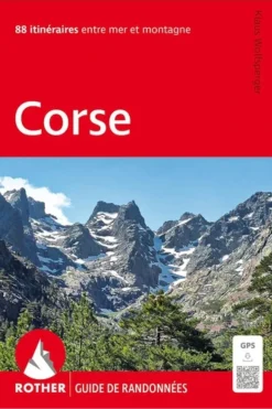 Rother Boek Corse Gps Guide Rando 88 Itin.