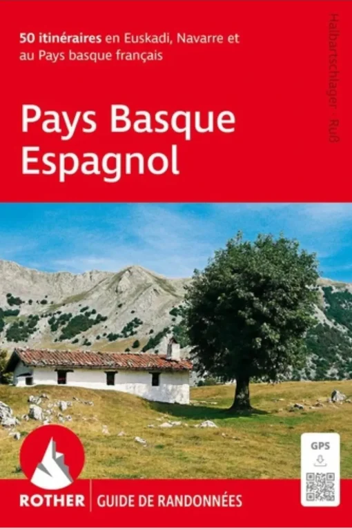 Rother Boek Pays Basque Espagnol Guide Rando 50T Euskadi-Navarra