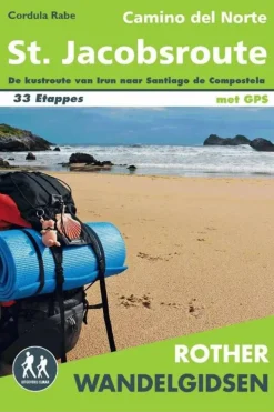 Rother Camino del Norte St. Jacobsroute wandelgids met GPS