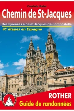 Rother Chemin St-Jacques en Espagne guide rando 42 ét.