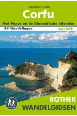 Rother Corfu wandelgids 34 wandelingen met GPS