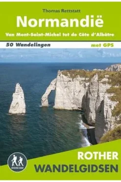 Rother Normandië wandelgids 50 wandelingen met GPS