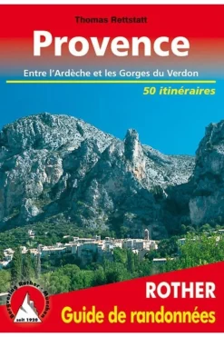Rother Provence entre Ardèche & Gorges Verdon guide rando 50T