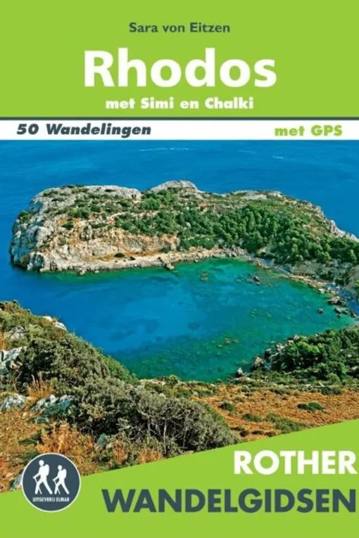Rother Rhodos wandelgids 50 wandelingen met GPS