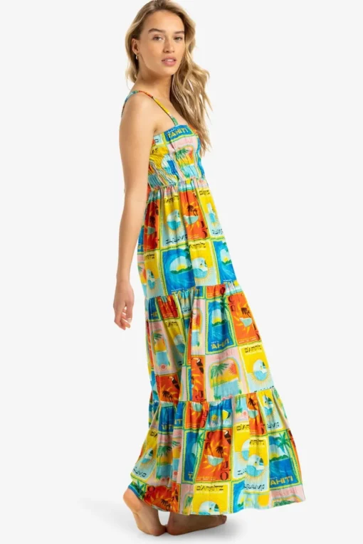Roxy Jurk Atlas Sunshine Coastline Maxi