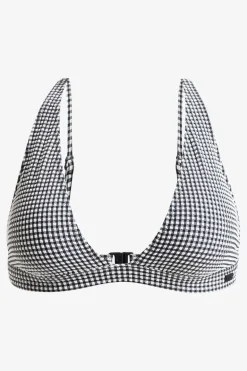 Roxy Top Gingham Elongated