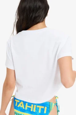 Roxy T-Shirt Atlas Oceanregular Crop