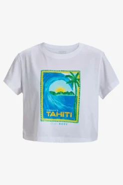 Roxy T-Shirt Atlas Oceanregular Crop