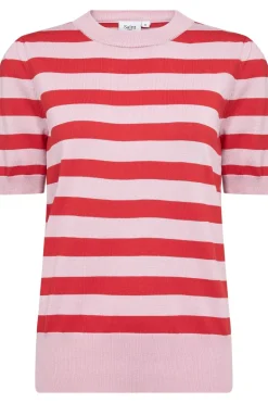 Saint Tropez Trui Milasz Ss Block Stripe