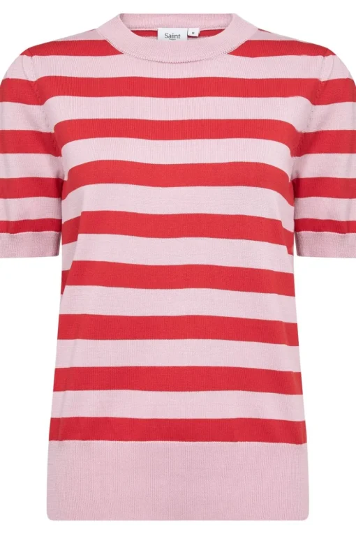 Saint Tropez Trui Milasz Ss Block Stripe