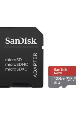 Sandisk Accessoire Microsdxc Ultra 128Gb 140Mb/S C10 - Sda Uhs-I
