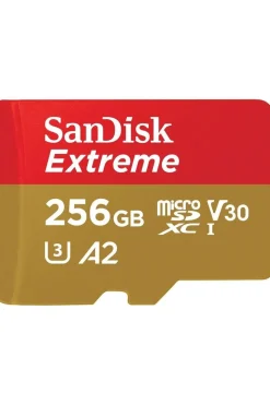 Sandisk Accessoire Microsdxc Extreme 256Gb 190/130 Mb/S - A2 - V30 -