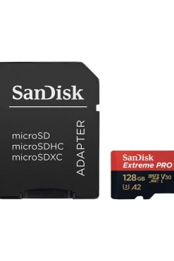 Sandisk Accessoire Microsdxc Extreme Pro 128Gb 200/90 Mb/S - A2 - V30