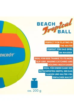 Schildkröt Speelgoed Neoprene Beachball Tropical