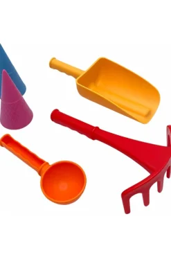 Schildkröt Speelgoed Schi 7In1 Sand Toys Folding Bucket Set Blue