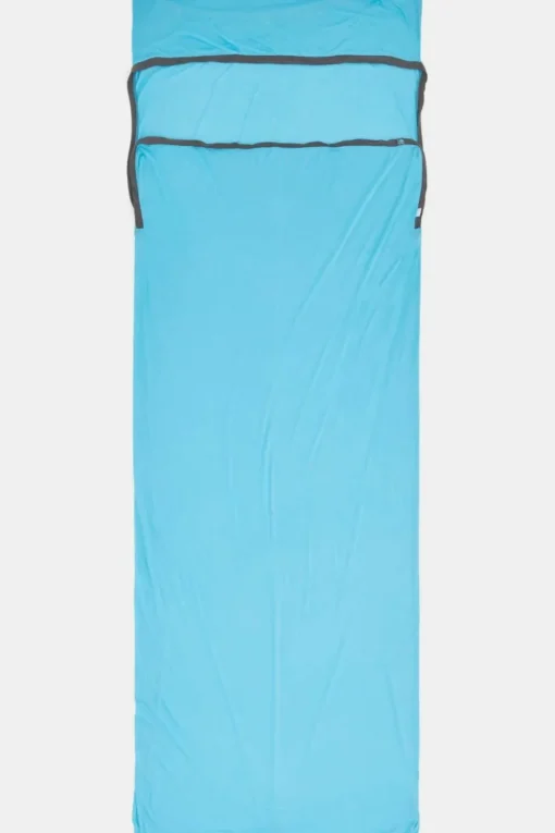 Sea To Summit Lakenzak Breeze Sleeping Bag Liner - Rectangular W/ Pillow