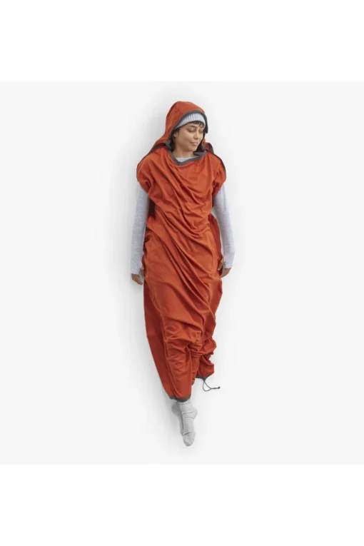 Sea To Summit Lakenzak Reactor Fleece Sleepingbag Liner Mummy W/Drawcord Standard