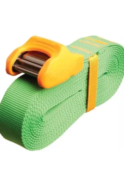 Sea To Summit Spanriem Tie Down Silicone Cam Cover 4.5M 2 Pack Lime/Orange
