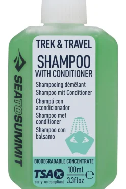 Sea To Summit Toilet Accessoire Trek & Travel Liquid Condittioning Shampoo 100 Ml  Sea Mist Green