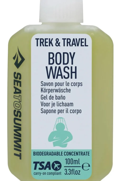 Sea To Summit Toilet Accessoire Trek & Travel Liquid Body Wash 100Ml  Sea Mist Green