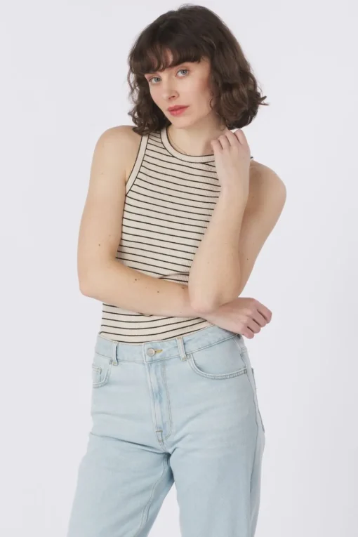 Selected Anna Striped