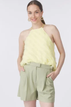 Selected Blouse Bea-Tiffa Halterneck Fringe