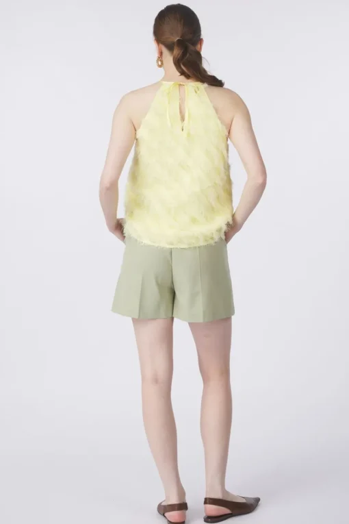 Selected Blouse Bea-Tiffa Halterneck Fringe