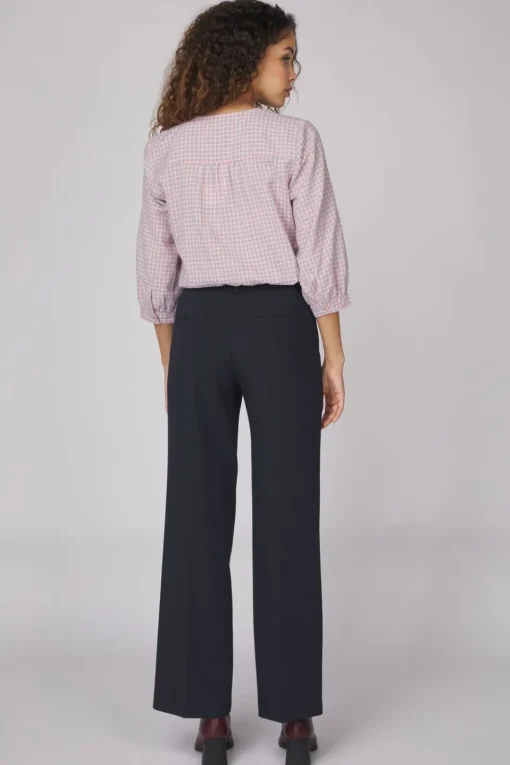 Selected Broek Rita Dark Sap Mel