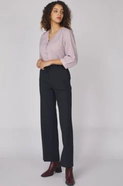 Selected Broek Rita Dark Sap Mel