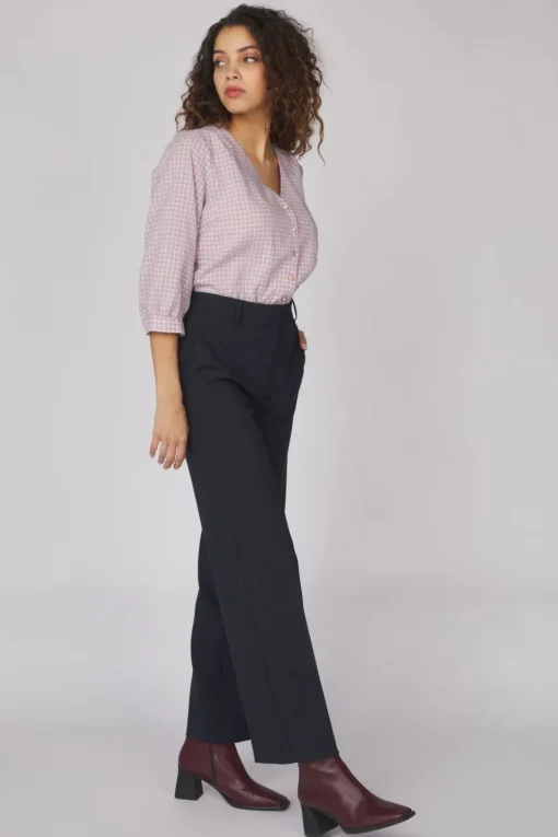 Selected Broek Rita Dark Sap Mel