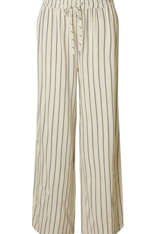 Selected Broek Viva-Gulia Striped Sun