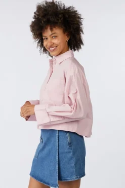 Selected Hemd Astha Cropped Boxy