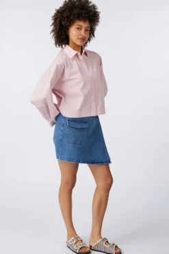 Selected Hemd Astha Cropped Boxy