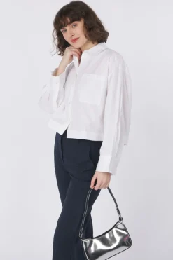 Selected Hemd Astha Cropped Boxy