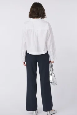 Selected Hemd Astha Cropped Boxy