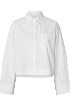 Selected Hemd Astha Cropped Boxy