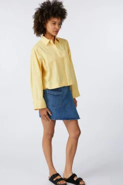 Selected Hemd Astha Cropped Boxy