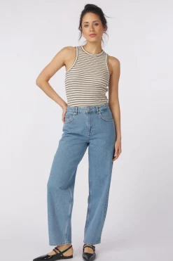 Selected Jeans Alice Barrel Light Blue