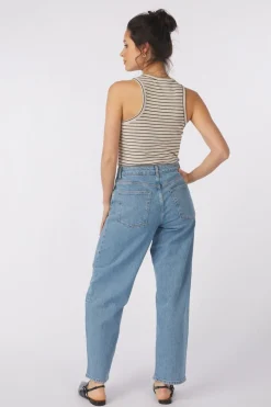 Selected Jeans Alice Barrel Light Blue